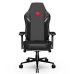 Cybeart Game of Thrones House Targaryen Bel Destekli 4D Yastık Ergonomik Oyuncu Koltuğu Siyah