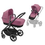 Cybex Balios S 2in1 Black Konforlu Bebek Arabası - Magnolia Pink