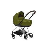 Cybex Cybex Mios Set Chrome Brown Khaki Green Seyahat Sistem Bebek Arabası - Yeşil