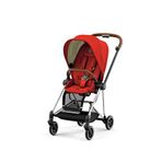 Cybex Mios Set Chrome Brown-autumn Gold Seyahat Sistem Bebek Arabası - Turuncu