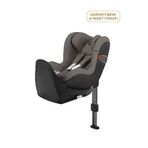 Cybex Sirona Zi Isize Plus 360° Dönebilen Adaclı İsofixli 0-18 Kg Soho Grey Bebek Oto Koltuğu - Gri