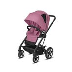 Cybex Talos S Lux Black-magnolia Pink Konforlu Çift Yönlü Tek Elle Katlanabilen Bebek Arabası - Pembe