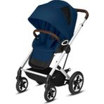 Cybex Talos S Lux (Silver-Navy Blue) (Konforlu Bebek Arabası)