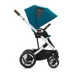 Cybex Talos S Lux (Silver-River Blue) (Konforlu Bebek Arabası) - Silver - River Blue