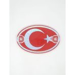 Cybill Store Ay Yıldız Vantuzlu Oval Dekor Pleksi Plaka Özel Aynalı Yazı - 14x9