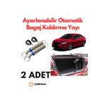 CybillStore Honda City Uyumlu Ayarlanabilir Bagaj Yayı 2 ADET Otomatik Bagaj Kapağı Kaldırma Yayı