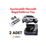 CybillStore Honda Civic Uyumlu FB7 Bagaj Yayı Ayarlanabilir Otomatik Bagaj Kapağı Kaldırma