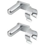 cyclingcolors 2 x çatal başlı yaylı kelepçe için çengelli iğne, 10 mm kullanım uzunluğu, 38 mm evrensel gaz silindiri başlığı uç kapağı, çatal, araç pimi çenesi