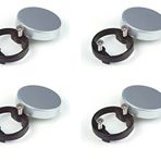 cyclingcolors 4 x menteşe tencere kapağı tencere 30 mm gümüş krom tencere menteşeleri