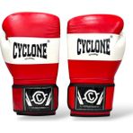 Cyclone Profesyonel Boks Eldiveni Hakiki Deri - Kırmızı - 14 oz