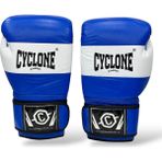 Cyclone Profesyonel Boks Eldiveni Hakiki Deri - Mavi - 14 oz