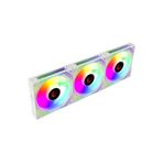 CYCLOPS F30 45CFM 2000RPM 3x12cm ARGB Fan Aura3P+4P 3in1 AIO Tümleşik Beyaz Kasa Fan Kiti