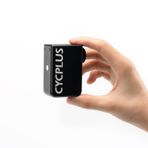CYCPLUS AS2 Tiny E-Pump bisiklet pompası, taşınabilir, ultra küçük 100 psi elektrikli bisiklet pompası, C tipi, şarj edilebilir, 300 mAh pilli mini pompa (Arobike Award 2023)