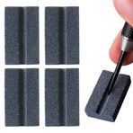 CyeeLife Metal dart için dart bileme taşı, çelik dart okları için dart bileyici, dart aksesuarı, 4'lü set