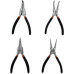 Cyh Protect Segman Pense Seti 4 Parça 180 mm Iç ve Dış Pense (701) - Siyah