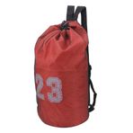 Cyllde Futbol Basketbol Spor Oxford Kumaş İpli Çanta Spor Eğitimi Sırt Çantası Kilit Toka Tasarımı Ayarlanabilir Büyük Kapasiteli 3 farklı Renk (Kırmızı)