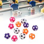 Cyllde Kapalı oyunlar 12 adet Renkli Kapalı Masa Futbolu Futbol Oyunu Değiştirme Masa Oyunu Futbol Topu