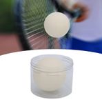 Cyllde Yumuşak kauçuk tenis topları, dış mekan yumuşak kauçuk tenis topu, dayanıklı, güçlü zıplama, kırmızı noktalı tenis, rekabet pratiği eğitimi için