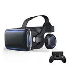 Cylzrcl Vr Sanal Gerçeklik 3D Gözlük Vr Kutusu 3D Gözlük Kulaklık Kask Akıllı Telefon Stereo İçin Veri Gözlükleri (Renk: 4)
