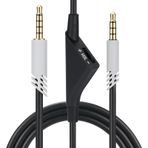 CYPHER.V Astro A40/A40TR/A10 Oyun Kulaklıkları için Yedek Kablo Kablosu, Ses Kontrollü Aux Tel, 2,0 M 6,5 Ayaklar, Xbox One PC Ps4 vb. ile Uyumlu (Siyah Gri)