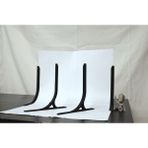 Cypnova Fotoğraf Arka Plan Kağıt Tutucu 20CM*20CM 2'li Stand A4 A3 A2 Çekim Fotostand