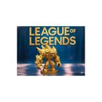 Cypnova League of Legends Malphite Figürü - 15 cm Parlak Altın Koleksiyonluk Biblo