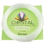 Cyrstal Beyaz Poşet Misina 0.40 mm