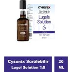 Cysonix Sürülebilir Lugol Solution %5 20 ml - Aromasız