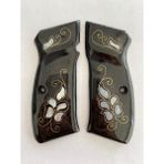 Cz 75 Kabze Ceviz Ağacı Kabze Sedef Kabze CZ75 Kabze CZ75 -Ceze1 - Siyah