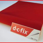 D-c-fix 205-1712 Kırmızı Kadife Kendinden Yapışkanlı Folyo