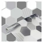 D-c-fix 334-0039 Geometrik Desenli Statik Cam Folyo (45cm X 1mt)