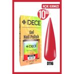 d dece Dece Kalıcı Oje UV LED D116 (KIRMIZI SERİSİ) 10ml