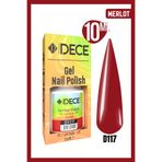 d dece Dece Kalıcı Oje UV LED D117 (KIRMIZI SERİSİ) 10ml