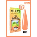 d dece Dece Kalıcı Oje UV LED D142 (TURUNCU SERİSİ) 10ml