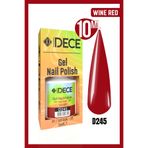 d dece Dece Kalıcı Oje UV LED D245 (KIRMIZI SERİSİ) 10ml