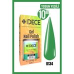 d dece Kalıcı Oje Uv Led D134 (YEŞİL SERİSİ) 10ml