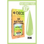 d dece Kalıcı Oje Uv Led D136 (YEŞİL SERİSİ) 10 ml