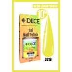 d dece Kalıcı Oje Uv Led D219 (NEON -SARI SERİSİ) 10ml