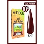 d dece Kalıcı Oje Uv Led D247 (BORDO SERİSİ) 10ml