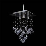 D-Light Kare Kristal 30'luk Avize