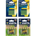 D-Light Varta 8 X 2100 Mah Aa + 8 X 800 Mah Aaa Şarjlı Pil