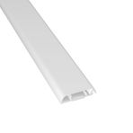 D-Line TV Duvara Montaj Kablosu Gizleyici, Gizlenmiş TV Kabloları, Tel Kapaklar, Kablolar için Kendinden Yapışkanlı Kapak, Boyanabilir, Düşük Profilli, Dikişsiz Kablo Kanalı - 6,0 cm G x 1,5 cm Y x