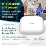 D-LINK DBR-X3000-AP/MEU AX3000 1GBPS POE PORT SMART ROUTER & ACCESS POINT