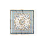 D scarf MAVİ DESENLİ FULAR