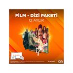 D-Smart 12 Aylık Siyah Go Film Dizi Paketi