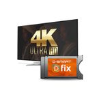 D-Smart D-fix Modül Cı+ Digital 4k Uhd+fhd 12 Ay Mega Paketli