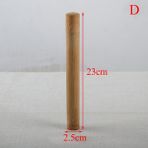 D Tarzı Doğal Bambu Tüp Diş Fırçası Için Çevre Dostu Seyahat Çantası El Yapımı 21 cm Bambu Diş Fırçası Tüpü Taşınabilir Seyahat Ambalaj 1 Adet (Yurt Dışından) - çay seti