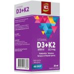 D Vitamini K Vitamini Damla D3 1000 Iu K2 12,5 Mcg