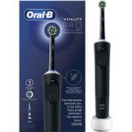 D103 Oral-B Vitality Pro Cross Action Siyah Şarjlı Diş Fırçası 1 Adet 3 Temizleme Modu ile