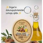 D2listone Doğal Argan Yağlı Sünger Sabun, Sabunlu Banyo Süngeri 135 gr